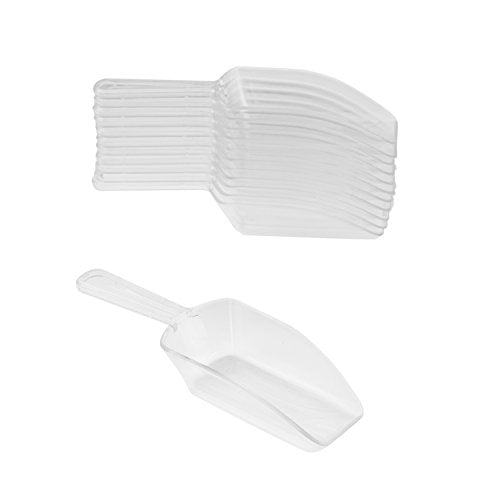 Smart Home Super Z Outlet 5.5" Mini Acrylic Plastic Kitchen Scoops for Daily Use