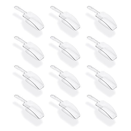 Smart Home Super Z Outlet 5.5" Mini Acrylic Plastic Kitchen Scoops for Daily Use